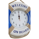 Ver imagem 3 de Relógio de Parede Boia Salva-vidas 35 Cm