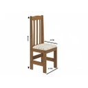 Ver imagem 6 de Conjunto Valencia Mesa de Madeira 1,20 com 4 Cadeiras - Imbuia Lojas Pam 800.1