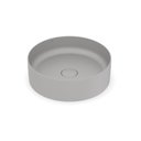 Ver imagem 1 de Kit 3 Cubas de Apoio Redonda sem Mesa 390 Platinium P2 Incepa Cinza/Stone