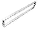 Ver imagem 5 de Puxador Inox para Porta U Retangular Barra Chata H07 120cm Cromado