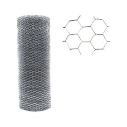 Tela Arame Pinteiro 1X10Metros + 20 Enforca Gato 3,6mmx300mm - 2 Tela Arame Pinteiro 1X10Metros + 20 Enforca Gato 3,6mmx300mm - 2