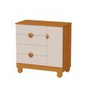 Ver imagem 3 de Cômoda Sapateira para Quarto de Bebê 100% MDF com Porta Apolo