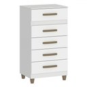 Ver imagem 2 de Cômoda Malta 5 Gavetas Branco - Fellicci