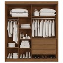 Ver imagem 3 de Guarda Roupa Mali 2 Portas de Correr 100% MDF com 01 Espelho - Móveis Europa