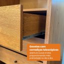 Ver imagem 6 de Guarda Roupa Mali 2 Portas de Correr 100% MDF com 01 Espelho - Móveis Europa