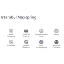 Ver imagem 4 de Cama Box Baú Solteiro: Colchão Molas Herval Maxspring Istambul + Base CRC Suede Clean(88x188)
