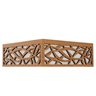 Luminária Decorativa Madeira Plafon Copacabana Quad 40cm:Amendola Rústica - 7