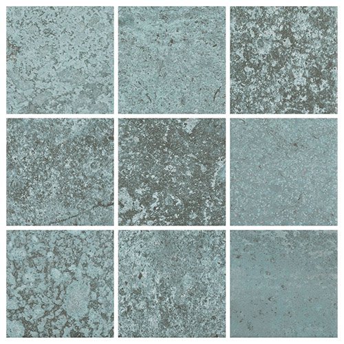 Revestimento de Piscina Atol Turquesa Mesh MA 10X10CM caixa com 1,62m² Decortiles - 2