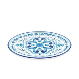 Bandeja Oval Grande "blues" em Melamina -50x36xh3cm - Guzzini - 2