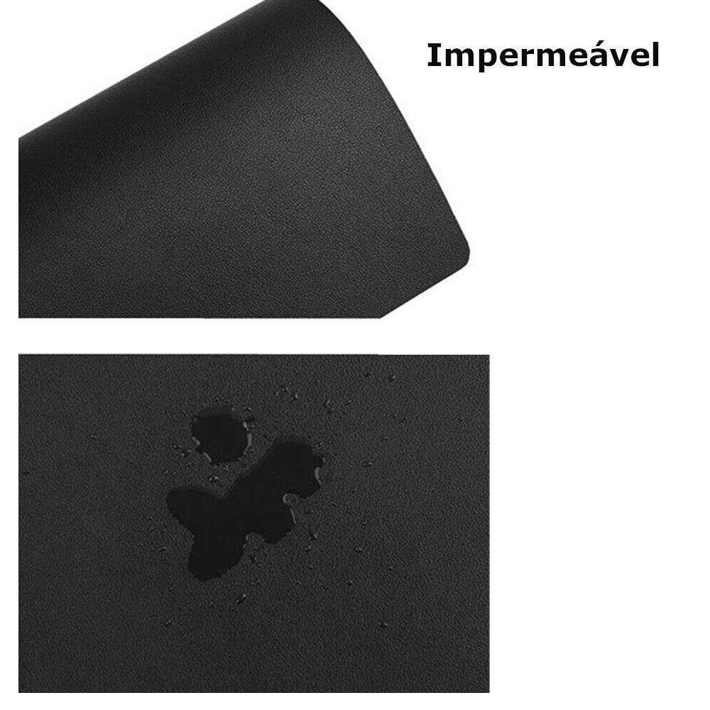 Mousepad Mesa 70x30 Tapete Impermeavel + Porta Copo - 5