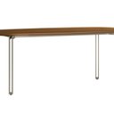 Ver imagem 2 de Mesa para Sala de Jantar Tampo sem Vidro/MDF 200cm Base Metal Champanhe Mayra