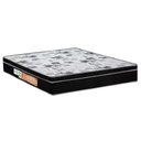 Ver imagem 4 de Cama Box Baú Casal: Colchão Anatômico Polar D28 / EP Orthoface + Base CRC Suede Black(138x188)