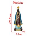 Ver imagem 2 de Santa Imagem Nossa Senhora Aparecida Resina 20,5cm
