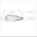 Ver imagem 4 de Batedor Manual Moldê em Aço Inox e Cabo de Silicone Tramontina