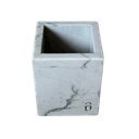 Ver imagem 1 de Porta Escova sem Tampa Quartzito Mont Blanc Polido 11x9cm