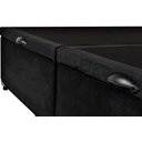 Ver imagem 3 de Cama Box Baú King Suede Preto 193x203x42