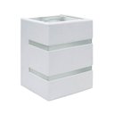 Ver imagem 1 de ARANDELA AÇO 2 ALETAS BRANCO