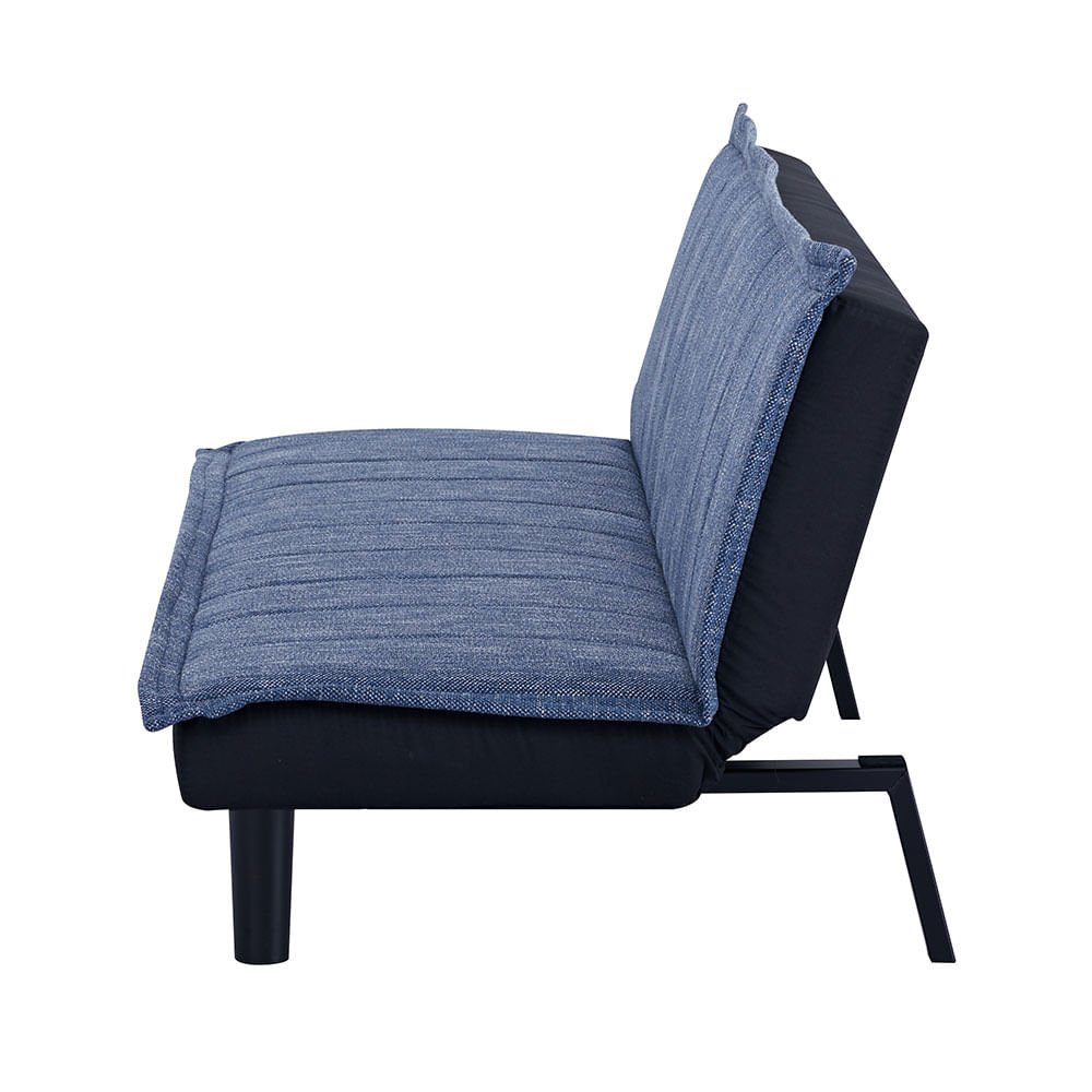 Sofa Cama Masp com Pe Aco Azul Dark Blue Em9 - 5