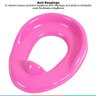 Assento Redutor Infantil Formato Anatômico Anti Respingo +12 meses Redutor Sanitário Baby Go - Rosa - 3