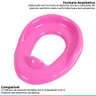 Assento Redutor Infantil Formato Anatômico Anti Respingo +12 meses Redutor Sanitário Baby Go - Rosa - 2