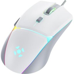 Mouse Gamer Fortrek Crusader 12800dpi Branco - 2
