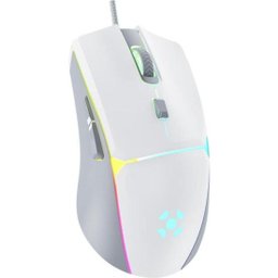 Mouse Gamer Fortrek Crusader 12800dpi Branco - 4