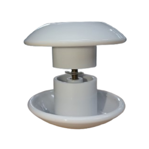 Puxador de Acrílico Ponto Redondo 11x9cm