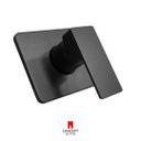 Ver imagem 2 de Acabamento de Registro Monocomando Quadrado Preto Fosco Docol