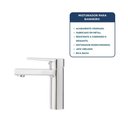 Ver imagem 2 de Torneira Misturador Monocomando para Banheiro de Mesa Bica Baixa 1/2" Livo Cromado Addra