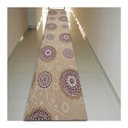 Ver imagem 2 de Tapete Passadeira Emborrachada Pvc Antiderrapante 0,44x4,00m Mandala