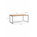 Ver imagem 5 de Kit Mesa Jantar 4 Cadeira Preta Cozinha Gourmet Varanda