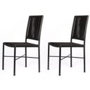 Ver imagem 7 de Kit Mesa Jantar 4 Cadeira Preta Cozinha Gourmet Varanda