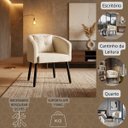 Ver imagem 7 de Poltrona Organica Clean Boucle Premiun Luxo Escritório Sala Quarto Almofada Reforçada Salao Encosto