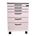 Ver imagem 1 de Carrinho Auxiliar Mdf Bp Rosa - Salão/studio