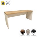 Ver imagem 5 de Mesa Escrivaninha 170cm com Gaveteiro 4 Gavetas F5 Office Cor:Macadâmia com Branco