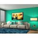 Ver imagem 2 de Quadro Decorativo Abstrato Canvas Filete Barco Navegando Caravela Mar Gg