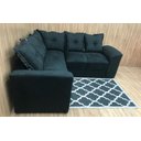 Ver imagem 1 de Sofá Canto Belo:preto