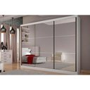 Ver imagem 3 de Guarda Roupa Casal 3 Portas e 6 Gavetas Passion Plus Freijo Cumaru - Novo Horizonte