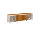 Ver imagem 1 de Rack para Tv até 70 Polegadas 2 Portas Ripadas Roma 180cm