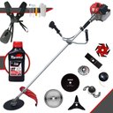 Ver imagem 1 de Roçadeira Anmax Cg520p-tb À Gasolina 52cc 2,2hp + 6 Facas + Escova + Óleo Toyama 2 Tempos