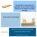 Ver imagem 6 de Kit 2 Prateleira de Madeira Infantil Porta Livros Brinquedos e Decoração 60 x 12 cm - Theo