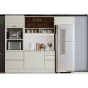 Ver imagem 7 de Armário Cozinha Fineze 1PORTA c/Vidro 120cm Areia Henn