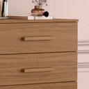Ver imagem 2 de Cômoda Grande 8 Gavetas Mdp Amora Atacama