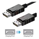 Ver imagem 2 de Cabo Displayport 20hz 4k 60hz Gamer 1.4 1080p 240hz 3 Metros