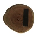 Ver imagem 5 de Mesinha de Canto Rústica com Queimador de Ferro para Inverno Libertas Rosas Artesanato Madeira