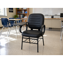 Ver imagem 1 de Cadeira Ergonômica Universitária Estofada 200kg Prancheta Articulada Escola Faculdade Curso