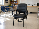 Ver imagem 1 de Cadeira Ergonômica Universitária Estofada 200kg Prancheta Articulada Escola Faculdade Curso