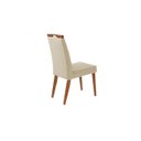 Ver imagem 3 de Mesa de jantar + 4 cadeiras Itália Tampo Redondo 120 Cm bege