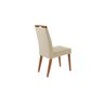 Mesa de jantar + 4 cadeiras Itália Tampo Redondo 120 Cm bege - 3
