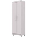 Ver imagem 1 de Armário Multiuso 2 Portas 60cm Hebrom V01 Branco - Lyam Decor